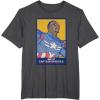 imageMarvel Captain America Brave New World Cap Face Poster TShirtDark Heather Grey
