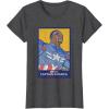 imageMarvel Captain America Brave New World Cap Face Poster TShirtDark Heather Grey
