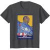 imageMarvel Captain America Brave New World Cap Face Poster TShirtDark Heather Grey