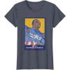 imageMarvel Captain America Brave New World Cap Face Poster TShirtHeather Blue