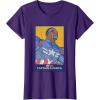 imageMarvel Captain America Brave New World Cap Face Poster TShirtPurple