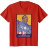 imageMarvel Captain America Brave New World Cap Face Poster TShirtRed