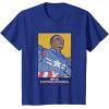 imageMarvel Captain America Brave New World Cap Face Poster TShirtRoyal Blue