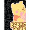 imageMarvel SpiderMan Baby on Board Adhesive Vinyl Decal  Fun SpiderMan Car Sticker for Families with Baby on BoardGold