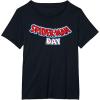 imageMarvel SpiderMan Day August 1 Official Logo TShirtBlack