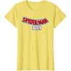 imageMarvel SpiderMan Day August 1 Official Logo TShirtLemon Yellow