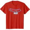 imageMarvel SpiderMan Day August 1 Official Logo TShirtRed