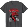 imageMarvel SpiderMan Retro Comic TShirtDark Heather Grey