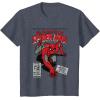 imageMarvel SpiderMan Retro Comic TShirtHeather Blue