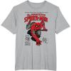 imageMarvel SpiderMan Retro Comic TShirtHeather Grey