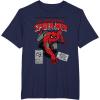 imageMarvel SpiderMan Retro Comic TShirtNavy Blue