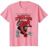 imageMarvel SpiderMan Retro Comic TShirtPink
