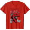 imageMarvel SpiderMan Retro Comic TShirtRed