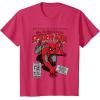 imageMarvel SpiderMan Retro Comic TShirtRed Heather