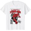 imageMarvel SpiderMan Retro Comic TShirtWhite