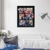 imageMarvel SpiderMan Upside Down Framed Wood Wall Decor  Fun SpiderMan Wall Art for Man Cave or Movie RoomBlack