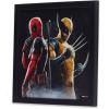 imageMarvel SpiderMan Upside Down Framed Wood Wall Decor  Fun SpiderMan Wall Art for Man Cave or Movie RoomRedGold