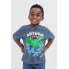 imageMarvel Spidey and His Amazing Friends Birthday TShirt Toddler to Big Kid Sizes 2T  1012Dark Gray  Hulk