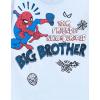 imageMarvel Spidey and His Amazing Friends Birthday TShirt Toddler to Big Kid Sizes 2T  1012Pale Blue  Spiderman  Big Brother