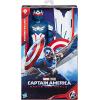 imageMarvel Studios Captain America Brave New World 12Inch Deluxe Captain America Action Figure Shield ampamp Accessories Super Hero Toys for Kids 4 and Up