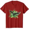 imageMarvel Studios Captain America Brave New World Falcon Burst TShirtCranberry Red