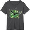 imageMarvel Studios Captain America Brave New World Falcon Burst TShirtDark Heather Grey