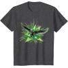 imageMarvel Studios Captain America Brave New World Falcon Burst TShirtDark Heather Grey