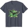 imageMarvel Studios Captain America Brave New World Falcon Burst TShirtHeather Blue