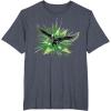 imageMarvel Studios Captain America Brave New World Falcon Burst TShirtHeather Blue