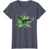 imageMarvel Studios Captain America Brave New World Falcon Burst TShirtHeather Blue
