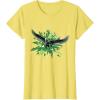 imageMarvel Studios Captain America Brave New World Falcon Burst TShirtLemon Yellow