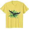 imageMarvel Studios Captain America Brave New World Falcon Burst TShirtLemon Yellow