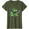 imageMarvel Studios Captain America Brave New World Falcon Burst TShirtOlive Green