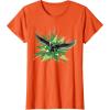 imageMarvel Studios Captain America Brave New World Falcon Burst TShirtOrange