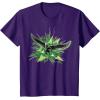 imageMarvel Studios Captain America Brave New World Falcon Burst TShirtPurple