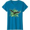 imageMarvel Studios Captain America Brave New World Falcon Burst TShirtSapphire Blue