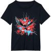 imageMarvel Studios Captain America Brave New World Star Burst TShirtBlack