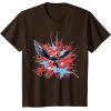 imageMarvel Studios Captain America Brave New World Star Burst TShirtBrown
