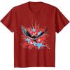 imageMarvel Studios Captain America Brave New World Star Burst TShirtCranberry Red