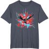 imageMarvel Studios Captain America Brave New World Star Burst TShirtHeather Blue