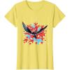 imageMarvel Studios Captain America Brave New World Star Burst TShirtLemon Yellow