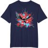 imageMarvel Studios Captain America Brave New World Star Burst TShirtNavy Blue