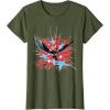 imageMarvel Studios Captain America Brave New World Star Burst TShirtOlive Green