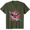 imageMarvel Studios Captain America Brave New World Star Burst TShirtOlive Green