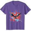 imageMarvel Studios Captain America Brave New World Star Burst TShirtPurple Heather