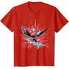 imageMarvel Studios Captain America Brave New World Star Burst TShirtRed