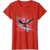imageMarvel Studios Captain America Brave New World Star Burst TShirtRed