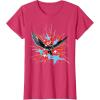 imageMarvel Studios Captain America Brave New World Star Burst TShirtRed Heather