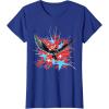imageMarvel Studios Captain America Brave New World Star Burst TShirtRoyal Blue