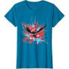 imageMarvel Studios Captain America Brave New World Star Burst TShirtSapphire Blue